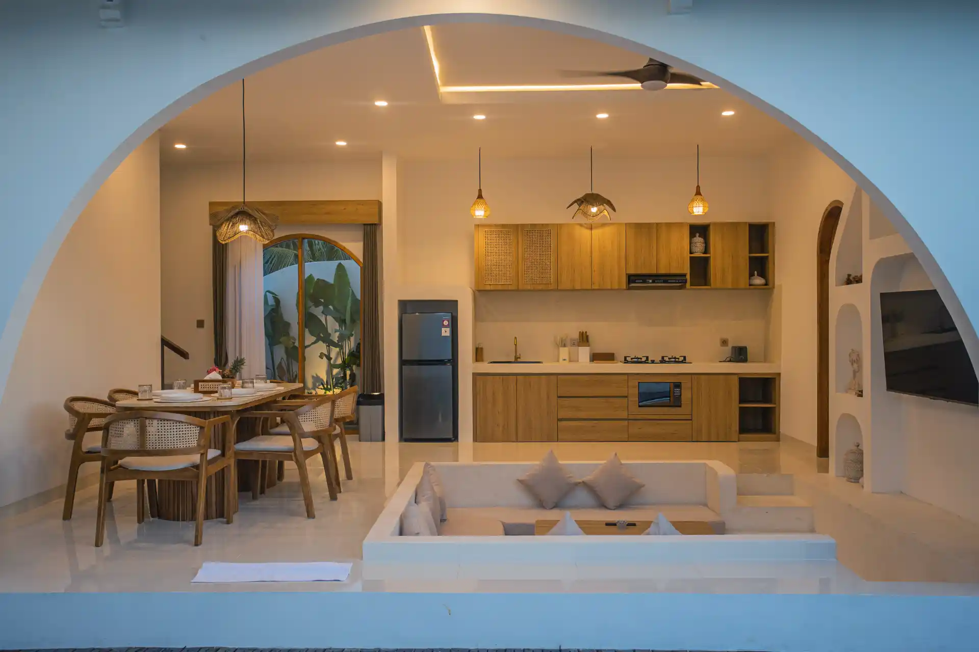 3-Bedroom Villa Pathway